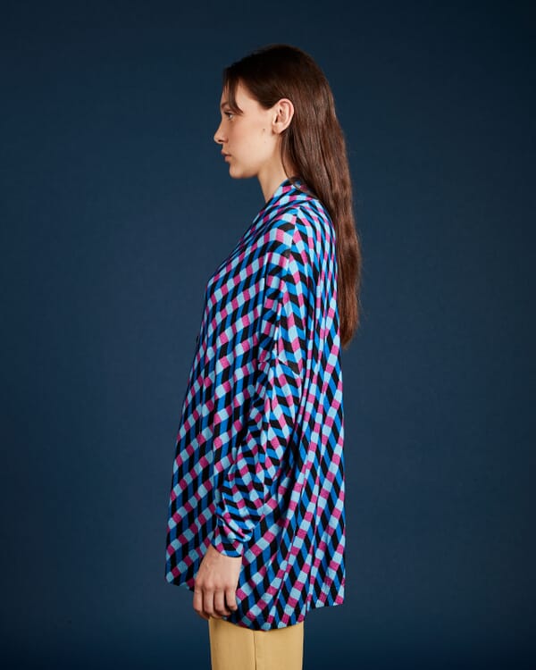 In Bed With You ABSTRACT PRINT TOP COL.1002