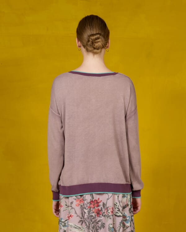 In Bed With You FLORAL PRINT LONG CARDIGAN COL.981