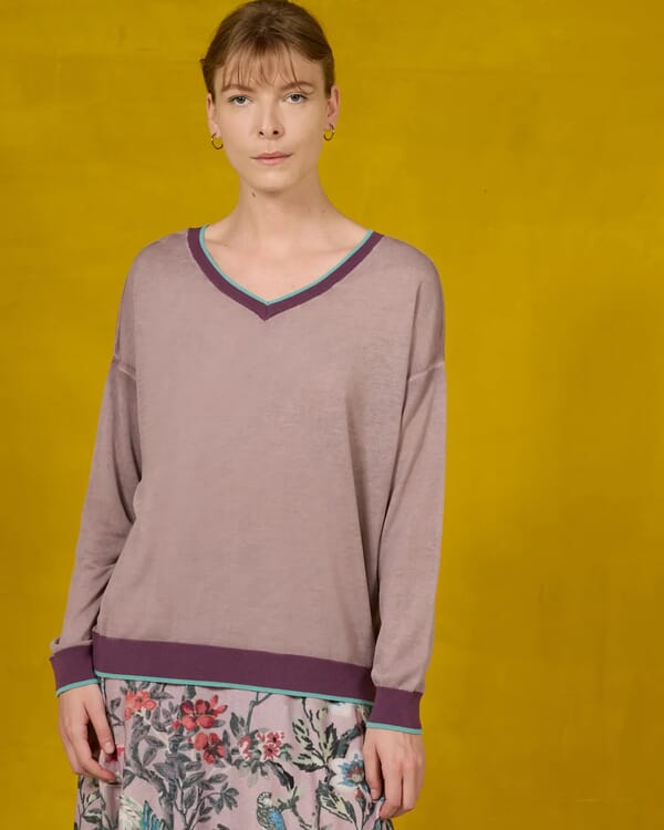 in bed with you FLORAL PRINT LONG CARDIGAN COL.981