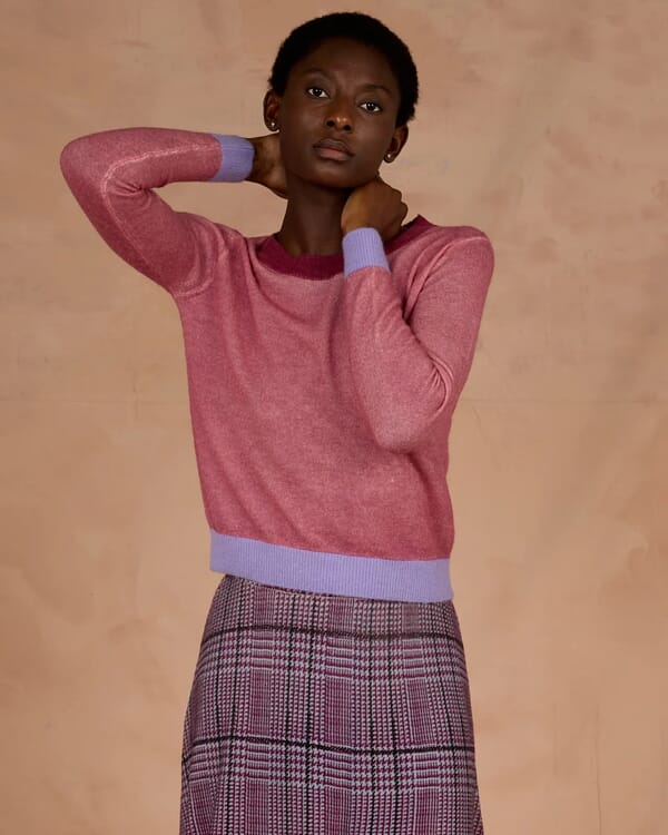 in bed with you FLORAL PRINT LONG SKIRT COL.358