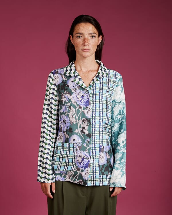 In Bed With You FLORAL PRINT LONG TROUSERS COL.314