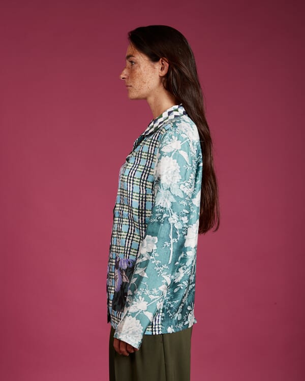 In Bed With You FLORAL PRINT LONG TROUSERS COL.314