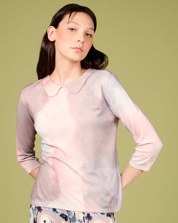 in bed with you FLORAL PRINT LONG TROUSERS COL.924