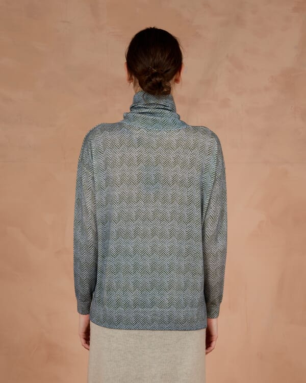 In Bed With You FLORAL PRINT V NECK JUMPER COL. 104