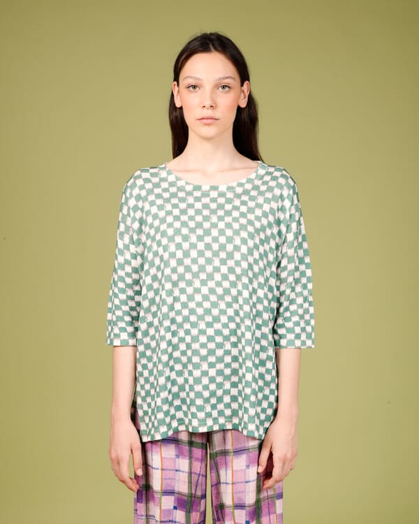 In Bed With You FLORAL PRINT V NECK JUMPER COL. 853