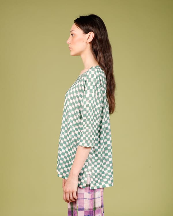 In Bed With You FLORAL PRINT V NECK JUMPER COL. 853