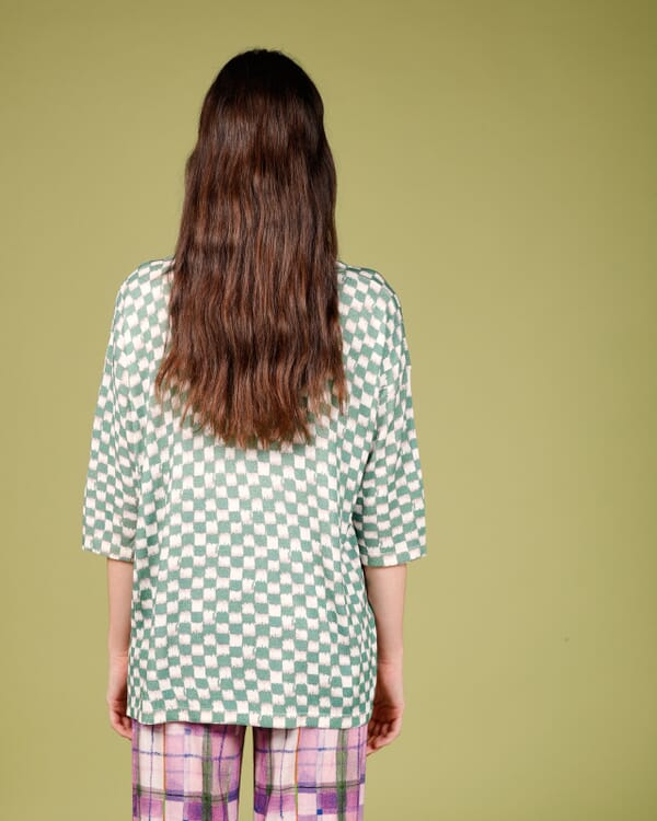 In Bed With You FLORAL PRINT V NECK JUMPER COL. 853