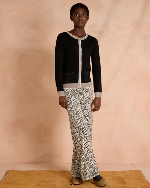 in bed with you GEOMETRIC PRINT JACKET COL.903