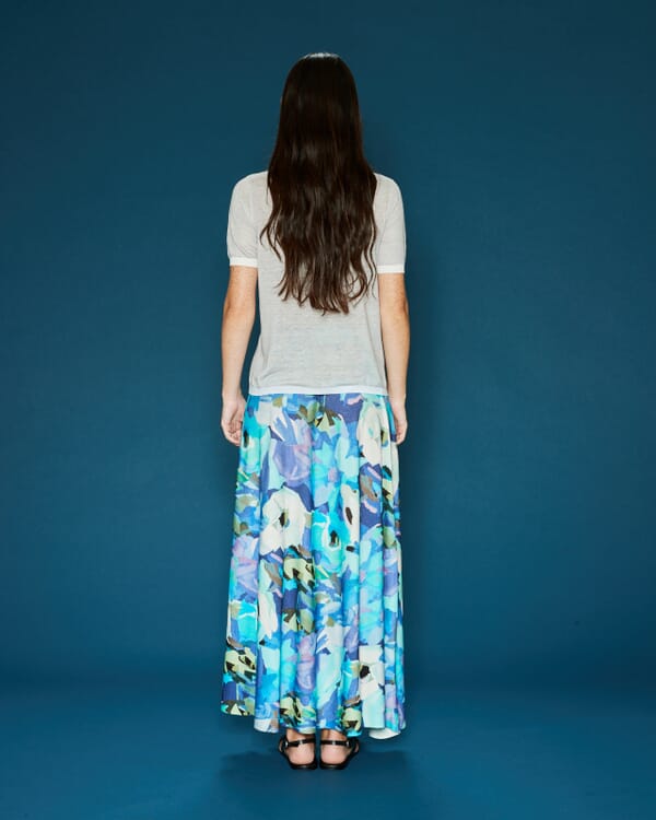 In Bed With You GEOMETRIC PRINT LONG SKIRT COL.928