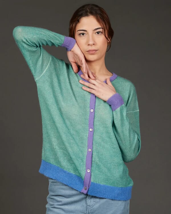 in bed with you GEOMETRIC PRINT POLO COL.812