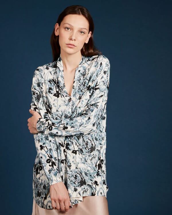 in bed with you LEOPARD PRINT POLO COL.1001