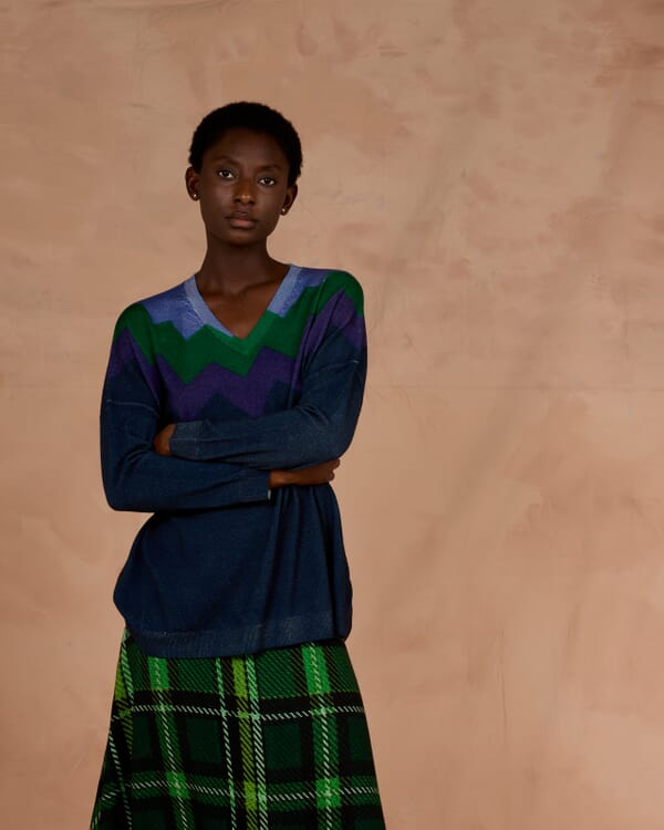 In Bed With You MULTI PRINT WIDE SCARF COL.007