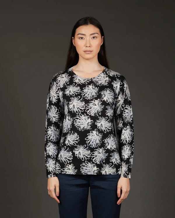 In Bed With You PAISLEY PRINT LONG SKIRT COL.315