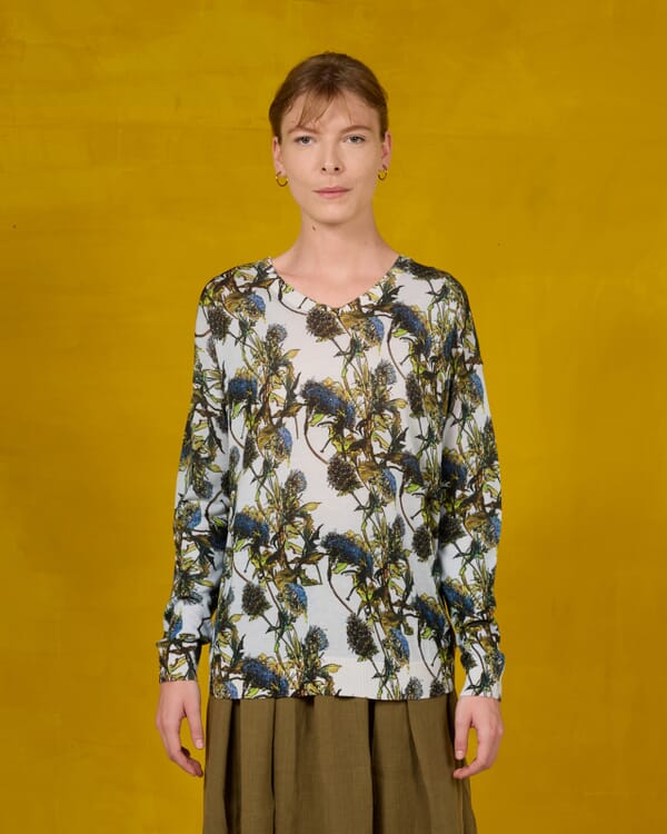 In Bed With You SOLID PRINT TOP COL.028