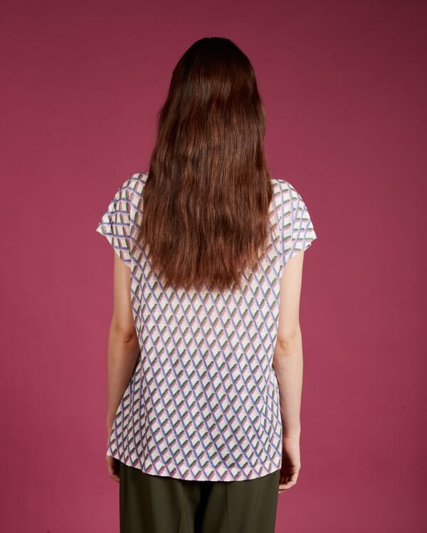 In Bed With You SOLID PRINT TOP COL.028