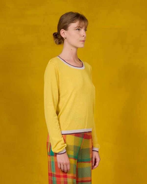 In Bed With You SOLID PRINT TOP COL.030