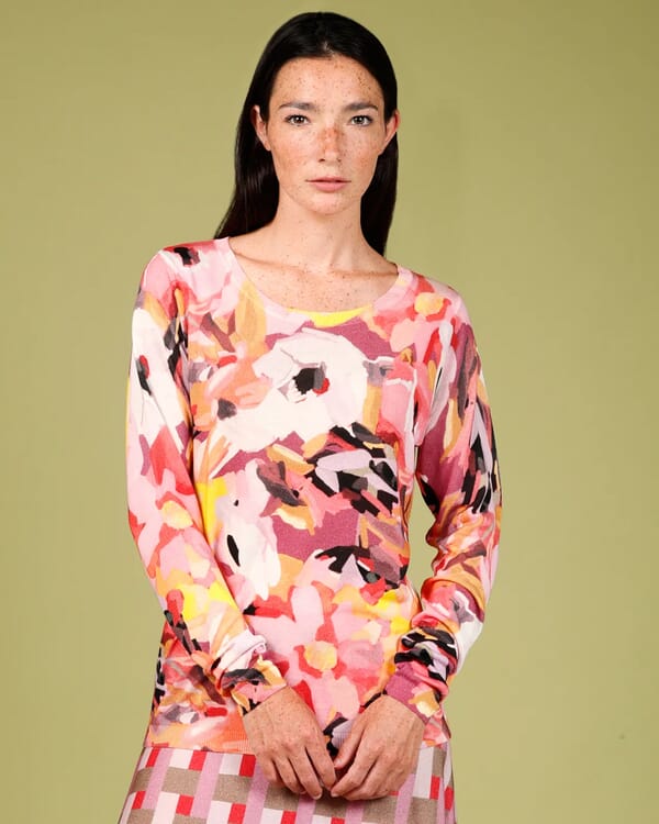 in bed with you MULTI PRINT REVERSIBLE BEANIE COL.003