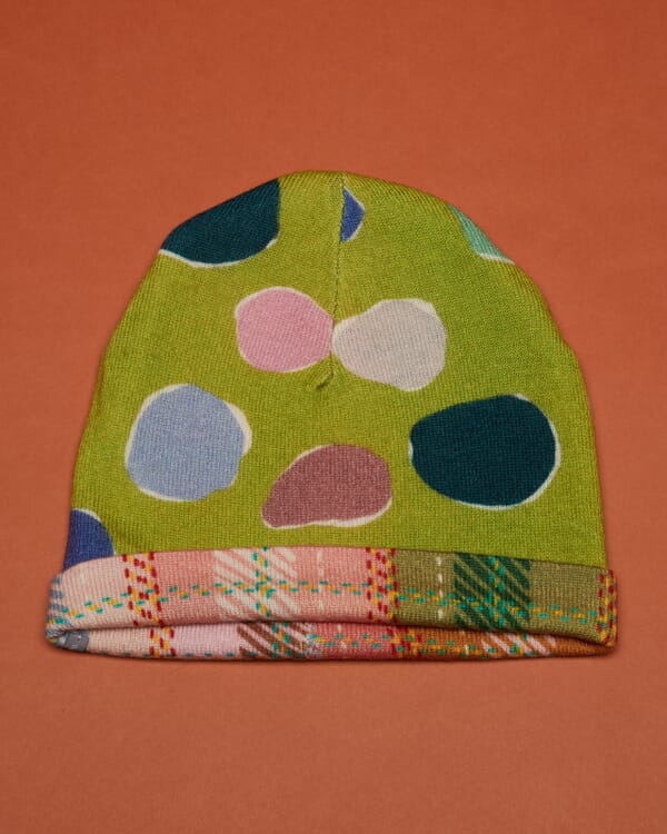 In Bed With You MULTI PRINT REVERSIBLE BEANIE COL.011