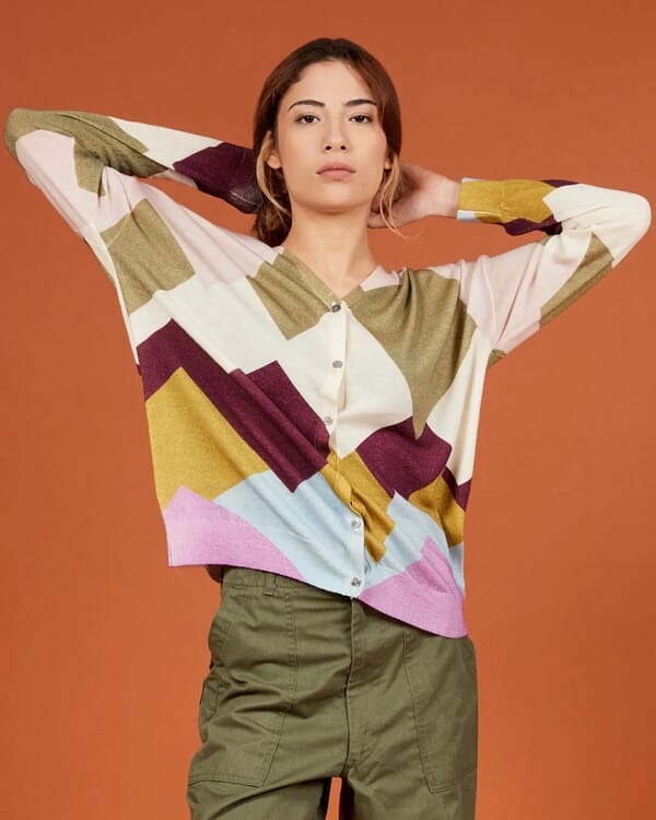 in bed with you MULTI PRINT REVERSIBLE BEANIE COL.017