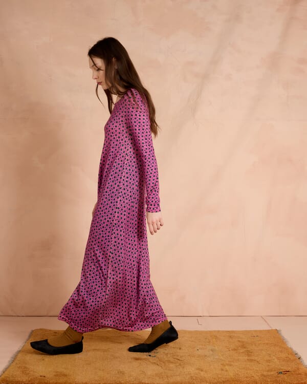 In Bed With You MULTIPRINT REVERSIBLE CARDIGAN WITH POCKETS COL.627