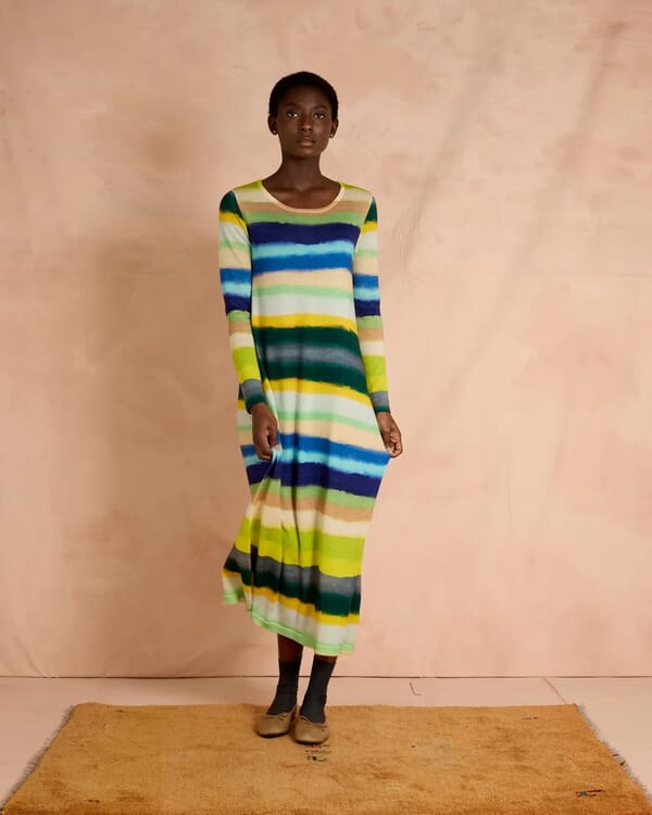 in bed with you MULTIPRINT REVERSIBLE V NECK JUMPER COL. 257