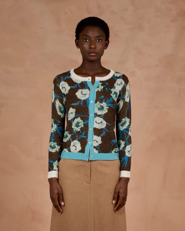 In Bed With You SOLID COLOR PRINT BATWING SLEEVES V NECK JUMPER WITH CONTRAST TRIM COL.051