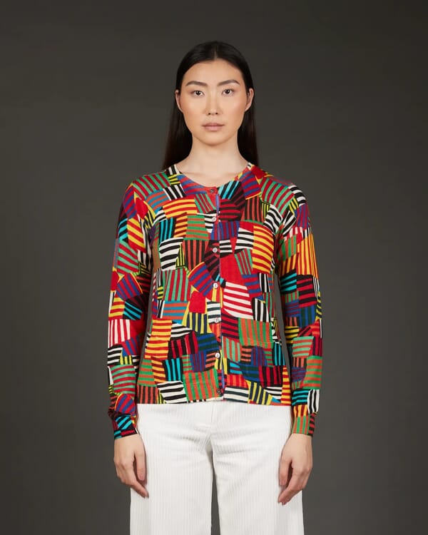 In Bed With You SOLID COLOR PRINT BATWING SLEEVES V NECK JUMPER WITH CONTRAST TRIM COL.021