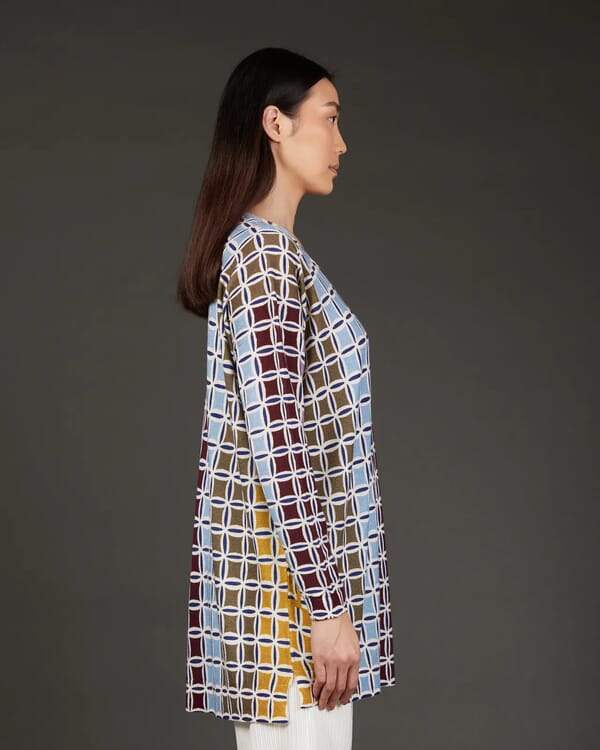 In Bed With You SOLID COLOR PRINT BATWING SLEEVES V NECK JUMPER WITH CONTRAST TRIM COL.051