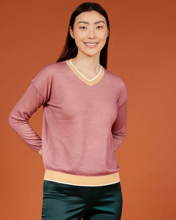 in bed with you SOLID COLOR PRINT CREWNECK CARDIGAN COL.023