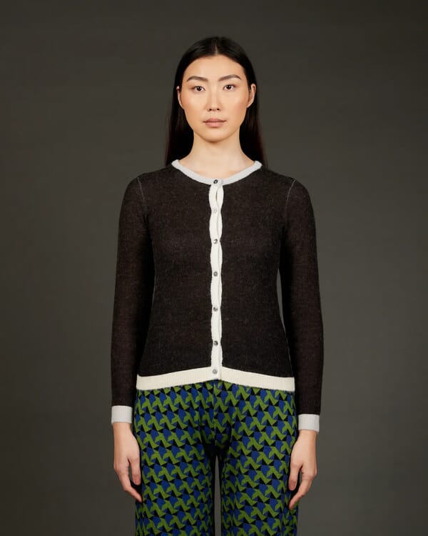 In Bed With You SOLID COLOR PRINT CREWNECK JUMPER COL.001