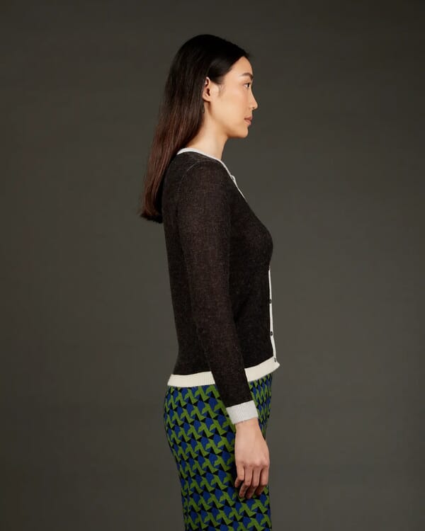 In Bed With You SOLID COLOR PRINT CREWNECK JUMPER COL.001