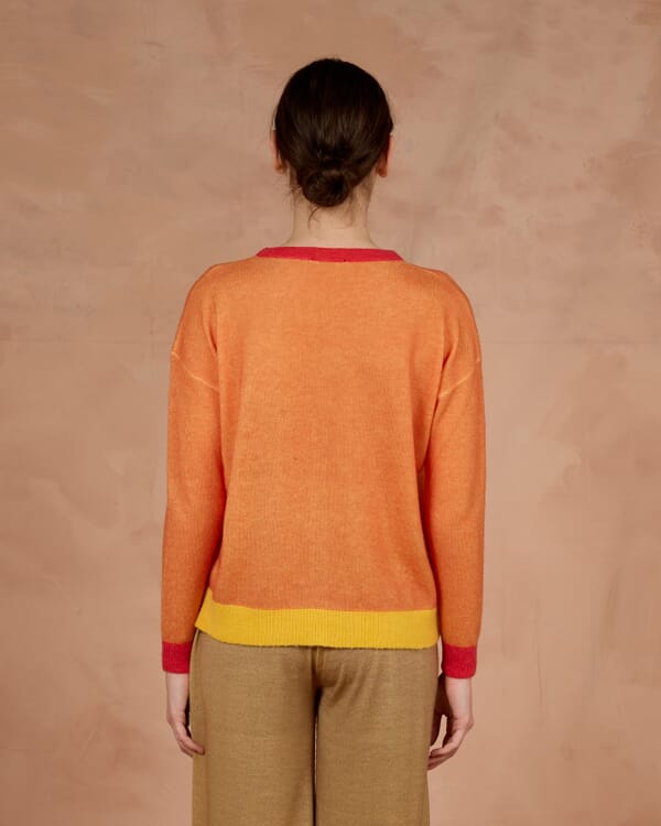 In Bed With You SOLID COLOR PRINT CREWNECK JUMPER COL.014