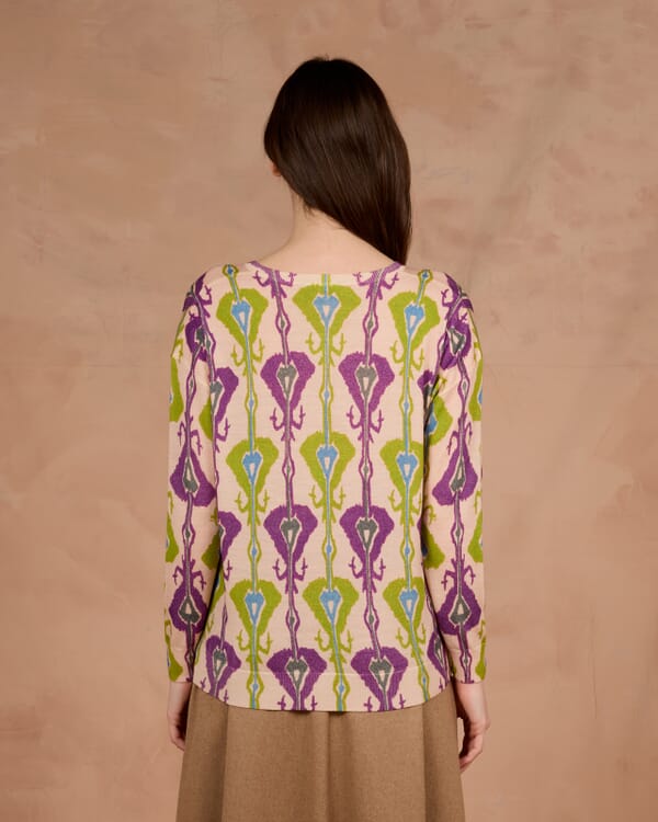 In Bed With You SOLID COLOR PRINT CREWNECK JUMPER COL.022