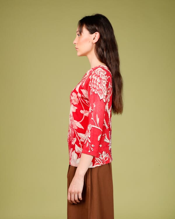 In Bed With You SOLID COLOR PRINT CREWNECK JUMPER COL.025