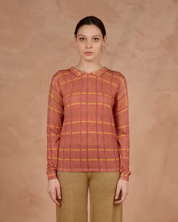 In Bed With You SOLID COLOR PRINT CREWNECK JUMPER COL.041