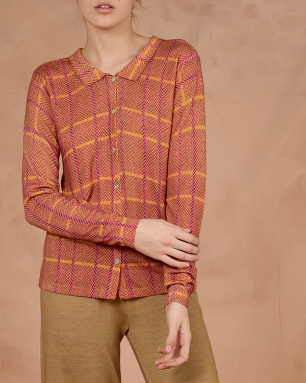 in bed with you SOLID COLOR PRINT CREWNECK JUMPER COL.041