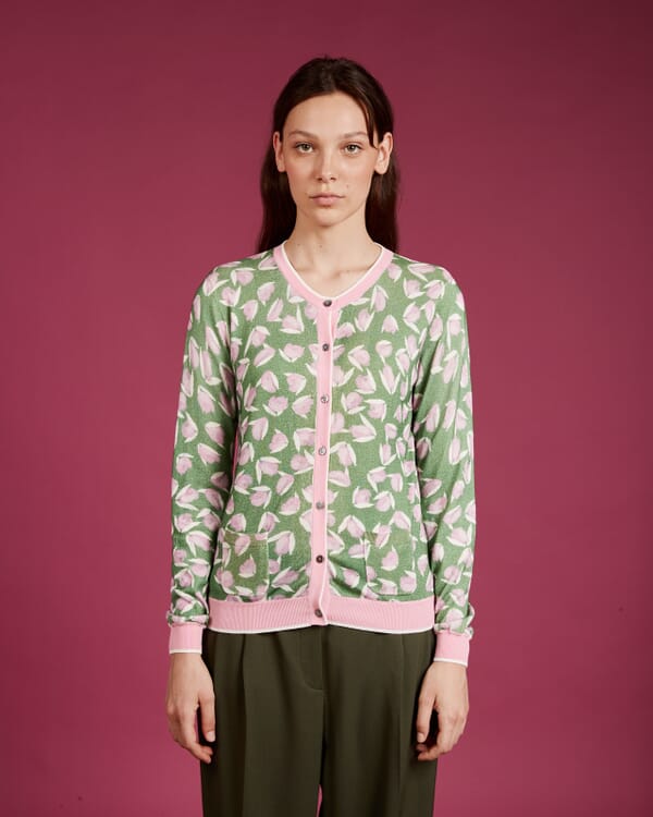 In Bed With You SOLID COLOR PRINT CREWNECK JUMPER COL.042