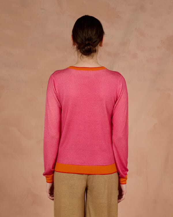 In Bed With You SOLID COLOR PRINT CREWNECK JUMPER COL.051