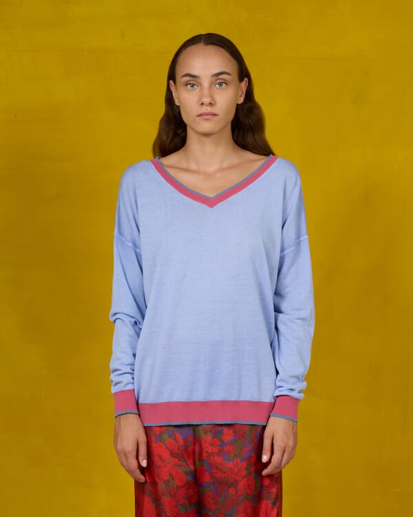 In Bed With You SOLID COLOR PRINT LOOSE-FIT CARDIGAN COL.003