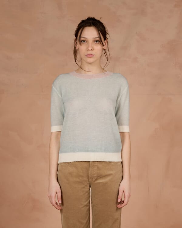 In Bed With You SOLID COLOUR CREWNECK CARDIGAN COL.050