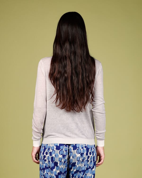 In Bed With You SOLID COLOUR PRINT V NECK CARDIGAN COL.002