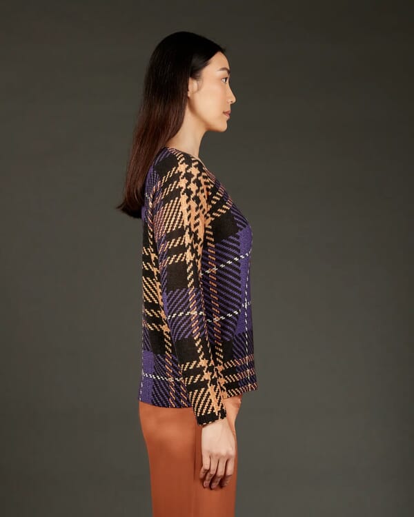 In Bed With You SOLID COLOUR PRINT V NECK CARDIGAN COL.005