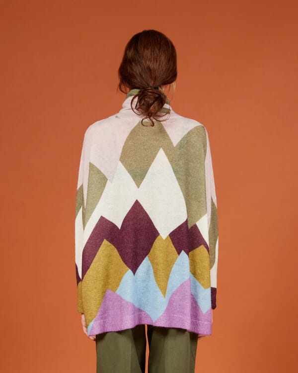 In Bed With You SOLID COLOUR PRINT V NECK JUMPER COL.010