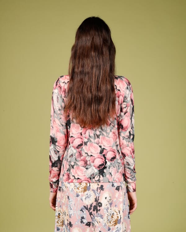 In Bed With You SOLID COLOUR V NECK CARDIGAN COL.002