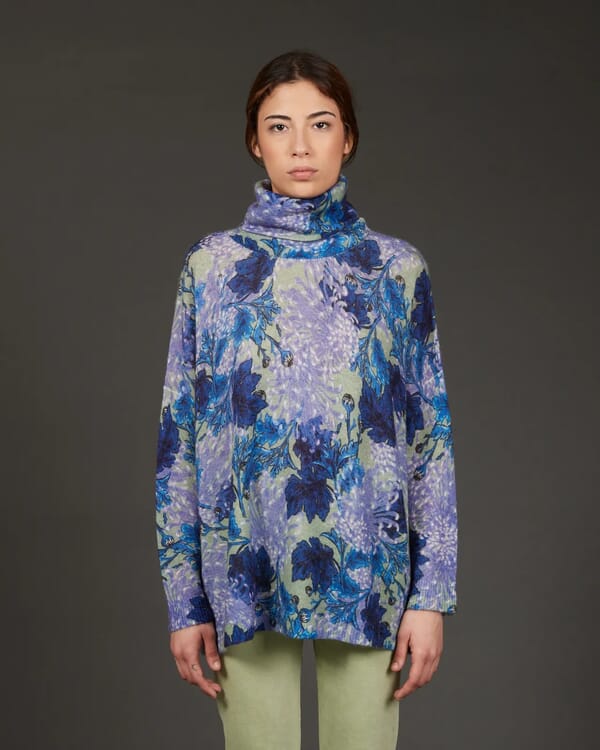 In Bed With You TARTAN PRINT LOOSE-FIT CARDIGAN COL.868