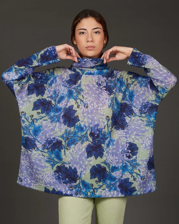 in bed with you TARTAN PRINT LOOSE-FIT CARDIGAN COL.868