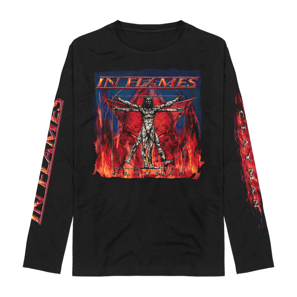 in flames Clayman Album Art Longsleeve T-Shirt
