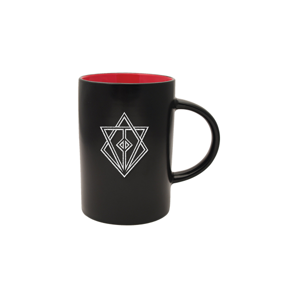 in flames ETCHED JESTER MUG