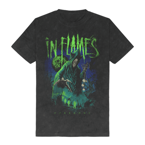 in flames Foregone Vintage T-Shirt