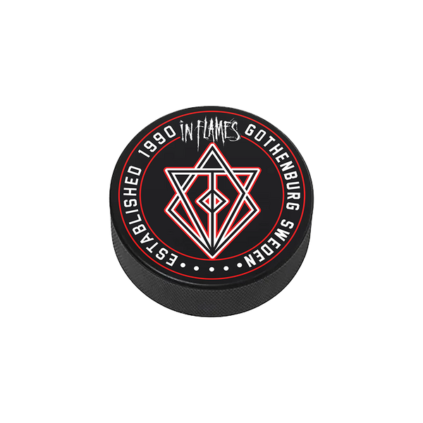 in flames In Flames Hockey Puck